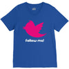 follow me V-Neck Tee