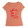 five nights at freddy's pizzeria game over Women's Triblend Scoop T-shirt