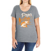 papa the fish whisperer Ladies Curvy T-Shirt