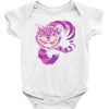 grinning like a cheshire cat 2 Baby Onesie