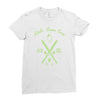 links lawn care Ladies Fitted T-Shirt