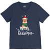 merry cristmas reindeer V-Neck Tee