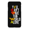 you can't save the world alone iPhoneX