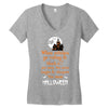 witches halloween Women's V-Neck T-Shirt