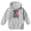 star spangled hammered Youth Hoodie