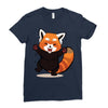 red fox Ladies Fitted T-Shirt