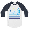 beach 3/4 Sleeve Shirt