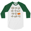 fisheye lens 3/4 Sleeve Shirt