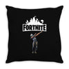 fortnite dab (white) Throw Pillow
