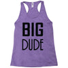 big dude Racerback Tank