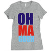 oh ma gosh Ladies Fitted T-Shirt
