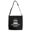 premium vintage 1956 classic perfectly aged limited edition Adjustable Strap Totes
