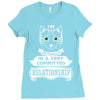 I Am Cat Actually In A Very Commited Relationship Ladies Fitted T-Shirt