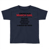 Smartass March Girl Toddler T-shirt