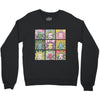 badass hair day Crewneck Sweatshirt