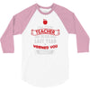 funny teacher 3/4 Sleeve Shirt