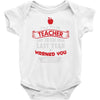 funny teacher Baby Onesie