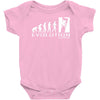 climbing ape to evolution climb indoor outdoor Baby Onesie
