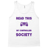 gamer pc controller game funny slogan Tank Top