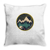 I Hate People Camping Lovers Throw Pillow
