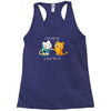 finn the cat &amp; jake the cat Racerback Tank