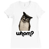 owl whom Ladies Fitted T-Shirt