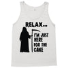 i'm just here for the cake Tank Top