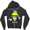 light blub guy Zipper Hoodie