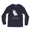 stabby the unicorn Long Sleeve Shirts