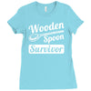 wooden spoon survivor Ladies Fitted T-Shirt