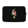 breast cancer flowers Laptop sleeve