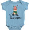 merry cristmas reindeer Baby Bodysuit