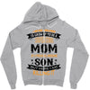 Super Cool Mom Of A Freaking Awesome Son Zipper Hoodie