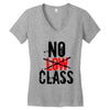 no low class Women's V-Neck T-Shirt