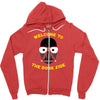 wellcome to the dork side Zipper Hoodie