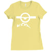evil minion Ladies Fitted T-Shirt