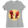 deadpool Ladies Fitted T-Shirt