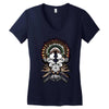 smokin pipes n feathers Women's V-Neck T-Shirt