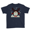 christmas t shirt santa reindeer penguin novelty xmas Youth Tee