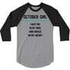 October Girl 3/4 Sleeve Shirt