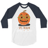 spec tacular pumpkin 3/4 Sleeve Shirt