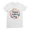 Happy Father's Day Ladies Fitted T-Shirt