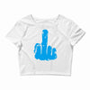 fuck size Crop Top