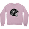 hi girl... ride with me! Crewneck Sweatshirt