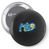 super starry night Pin-back button