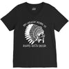 my indian name is runs with beer V-Neck Tee