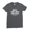 i have two titles uncle and godfather Ladies Fitted T-Shirt