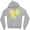 mickey skellington Zipper Hoodie