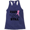 the lord will fight for you, you need only to be still Racerback Tank