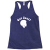 got soul funny retro funk disco afro 70s boogie soul new york Racerback Tank